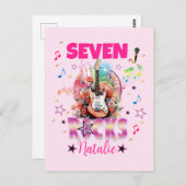 ロックンロール・ギター・ミュージカル　誕生日のロックスター ポストカード (正面/裏面)