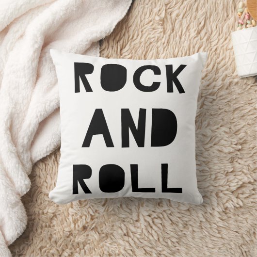 ロックンロール クッション (ブランケット)