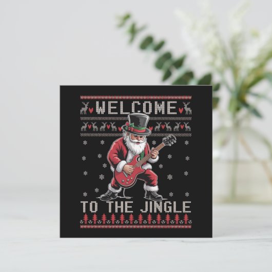 ロックンロール クリスマス ロッカー サンタ クリスマス (スタンド正面)