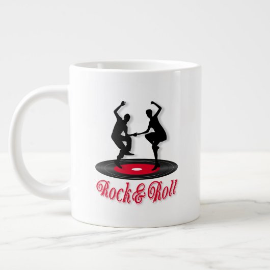 ロックンロール ジャンボコーヒーマグカップ (左)
