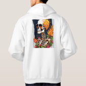 ロックンロール スカル クロスボーン Tシャツ デザイン – (裏面)