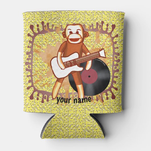 ロックンロール ソックモンキー 缶クーラー (正面)