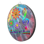 ロックンロール ダーツボード (正面右)