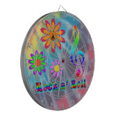 ロックンロール ダーツボード (正面左)