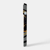 ロックンロール ~ ドラマー iPhone 15ケース (左側面)