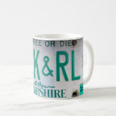 ロックンロール、ニューハンプシャー、マグカップ コーヒーマグカップ (正面右)