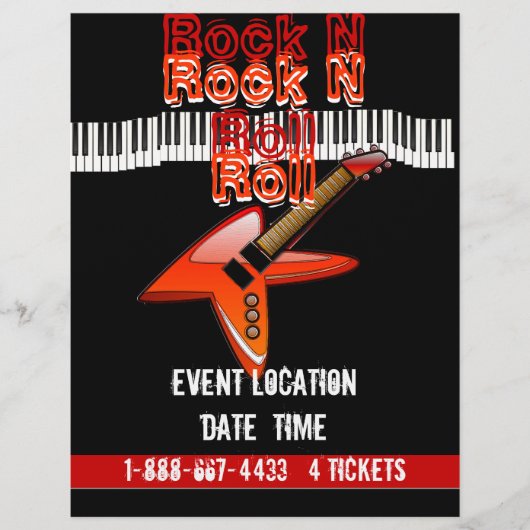 ロックンロール フライヤー (正面)