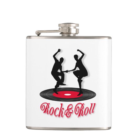 ロックンロール フラスク (正面)