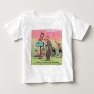 ロックンロール フレッド 楽しい ベビーTシャツ