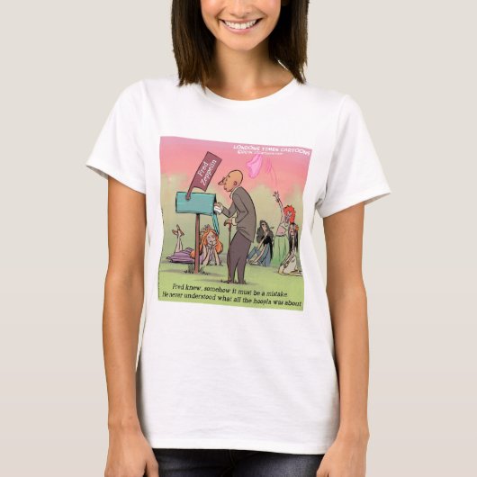 ロックンロール フレッド 楽しい Tシャツ (正面)