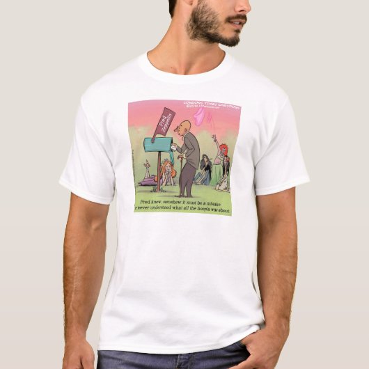 ロックンロール フレッド 楽しい Tシャツ (正面)
