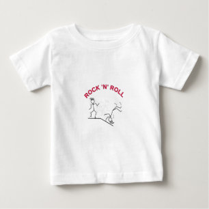 ロックンロール ベビーTシャツ