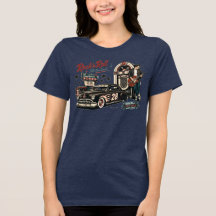 ロックンロール・ホットロッド・ジュークボックス 1950年代アメリカーナTシャツ