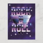 ロックンロール ポストカード (正面)