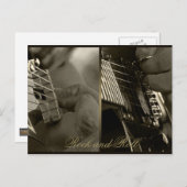 ロックンロール ポストカード (正面/裏面)