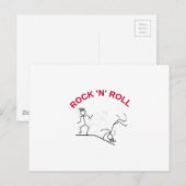 ロックンロール ポストカード (正面/裏面)