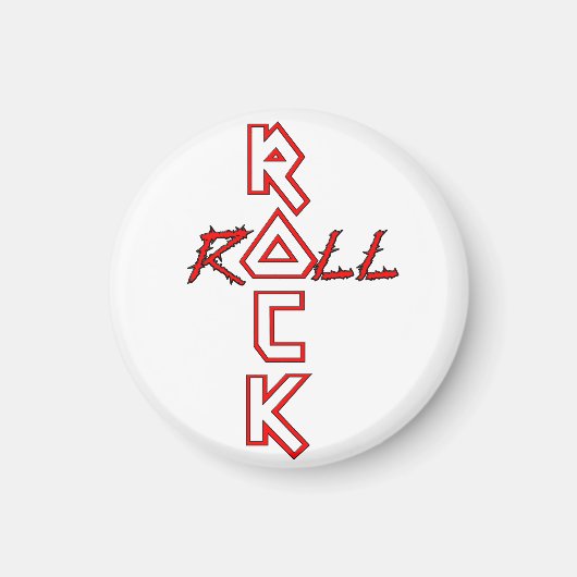 ロックンロール マグネット (正面)