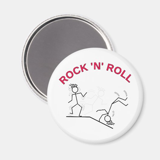 ロックンロール マグネット (正面/裏面)