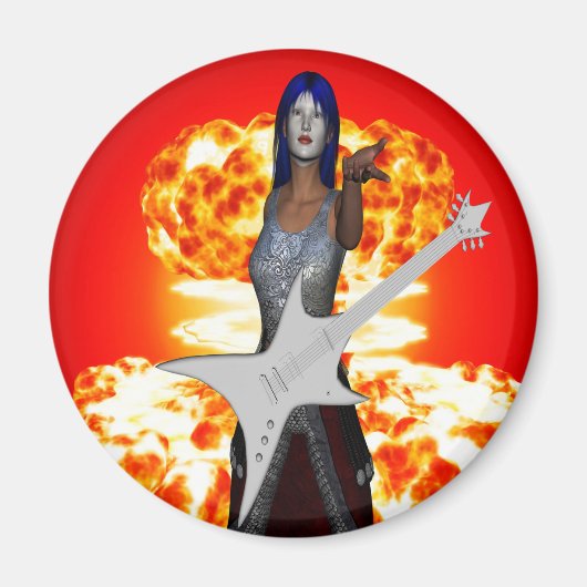 ロックンロール マグネット (正面)