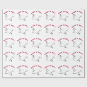 ロックンロール ラッピングペーパー (フラット)