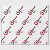 ロックンロール ラッピングペーパー (フラット)