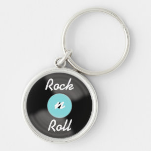 ロックンロール レコード キーチェーン ギフト