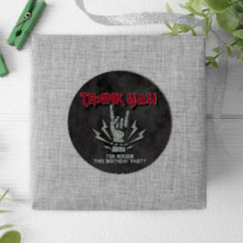 ロックンロール – ロックをテーマにした ラウンドシール