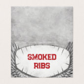 ロックンロール – 食品ラベル (外部フラット)