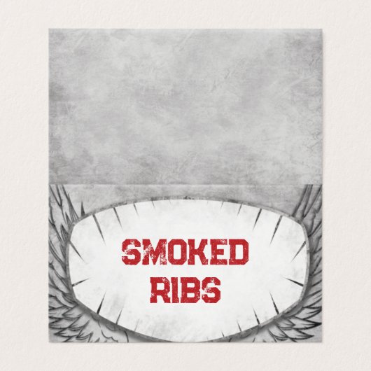 ロックンロール – 食品ラベル (外部フラット)