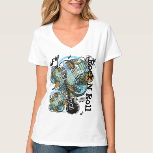 ロックンロール Tシャツ (正面)