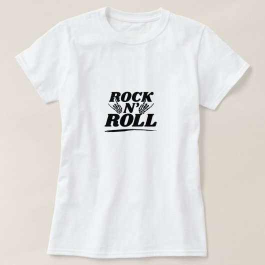 ロックンロール Tシャツ (デザイン正面)