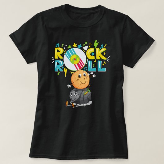 ロックンロール Tシャツ (デザイン正面)