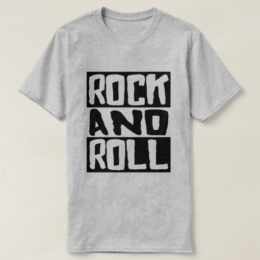 ロックンロール Tシャツ (デザイン正面)