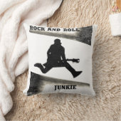 ロックンロールJunkie クッション (ブランケット)