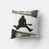 ロックンロールJunkie クッション (裏面)
