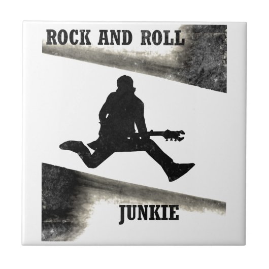 ロックンロールJunkie タイル (正面)