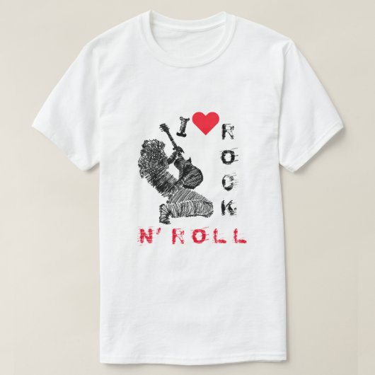 ロックンロールTシャツ Tシャツ (デザイン正面)