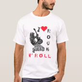 ロックンロールTシャツ Tシャツ (正面)