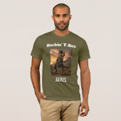 ロックンロールTレックスのエレキギター Tシャツ