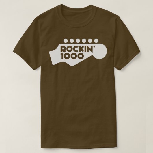 ロックン1000 Tシャツ (デザイン正面)