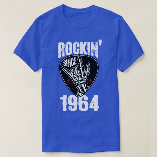 ロックン1964年から Tシャツ (デザイン正面)