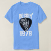 ロックン1978年から Tシャツ (デザイン正面)