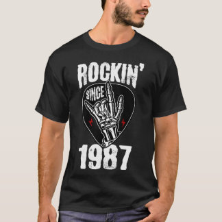 ロックン1987年から Tシャツ