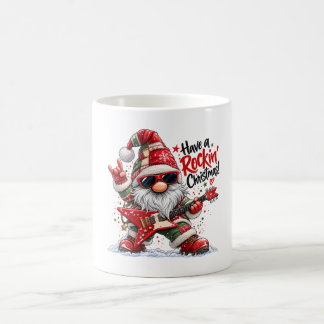 ロックン・クリスマス・ギター・ノーム コーヒーマグカップ