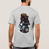 ロックン・ノッター・ベア Tシャツ (裏面)