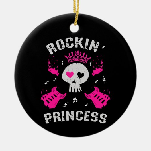 ロックン・プリンセス セラミックオーナメント (正面)