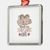 ロックンthatデイサービスライフ メタルオーナメント (左)