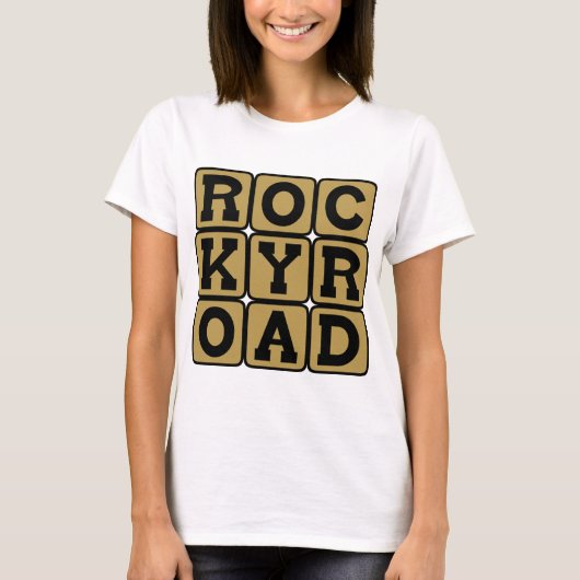 ロックーロードアイスクリーム味 Tシャツ (正面)