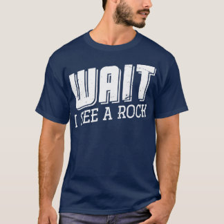 ロック地質学を見るのを待つ Tシャツ