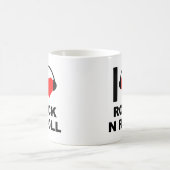 ロック大好き！面白いマグカップ コーヒーマグカップ (中央)
